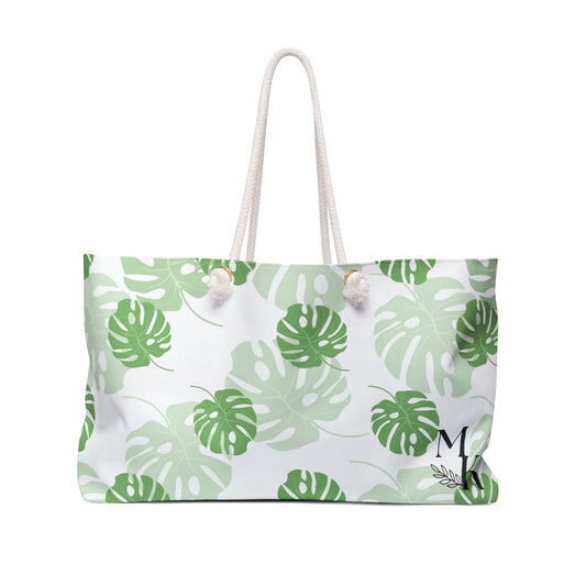 Monstera Weekender Bag