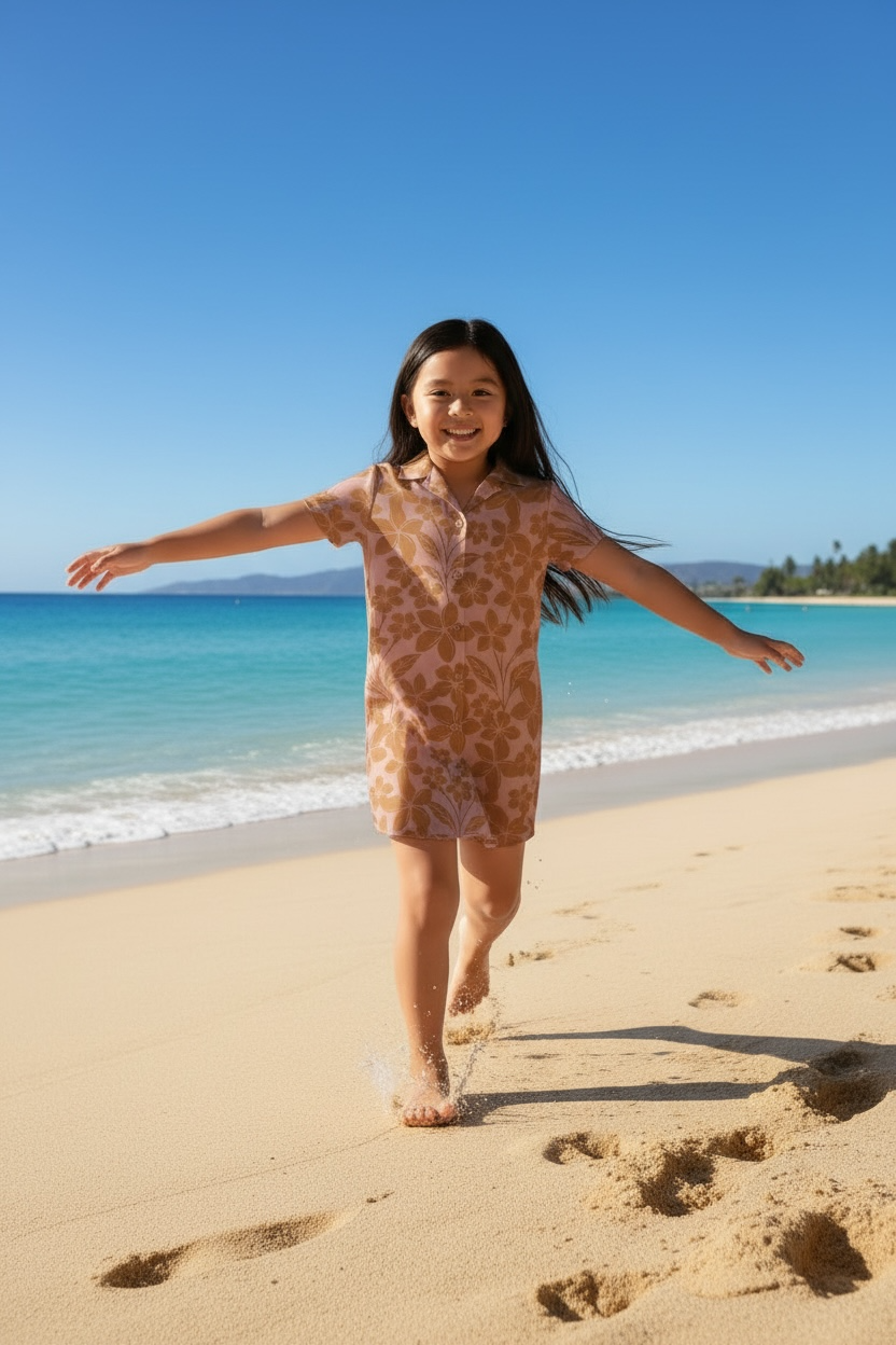 Keiki Tshirt Dress (Naweli)