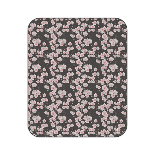 Cherry Blossom Picnic Blanket